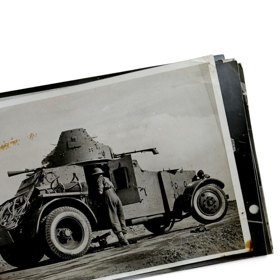 Lot diverse foto's, WOII, Verzamelen, Gebruikt, Foto, Ophalen of Verzenden, Voor 1940