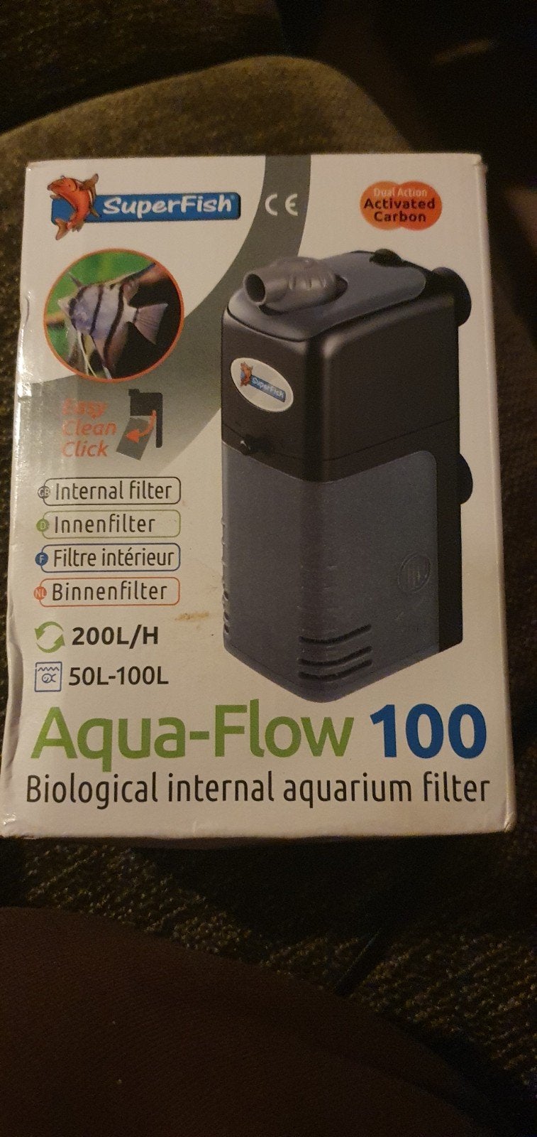 Aqua Flow 100 Aquarium binnenfilter, Dieren en Toebehoren, Ophalen