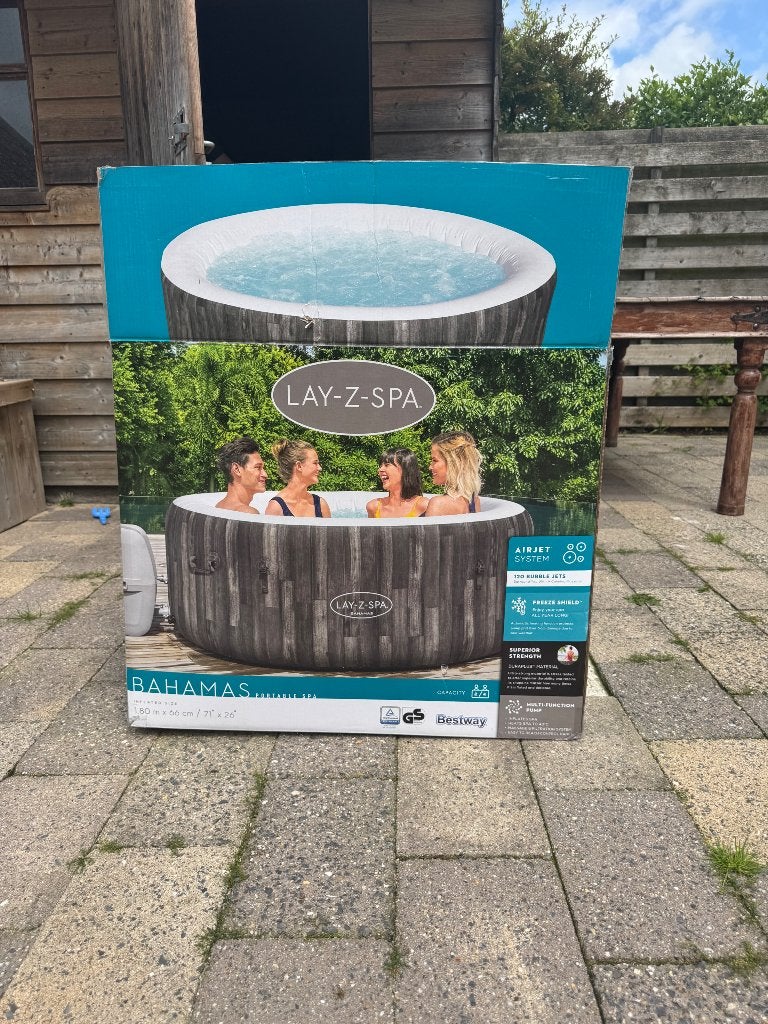 Lazy Spa - Bahama’s, Tuin en Terras, Bubbelbaden en Hottubs, Ophalen, Zo goed als nieuw, Filter, Opblaasbaar