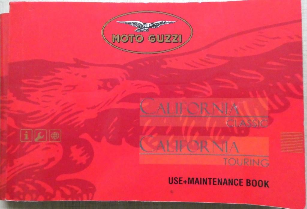 Moto Guzzi California touring & classic user manual, Motoren, Verzenden, Moto Guzzi