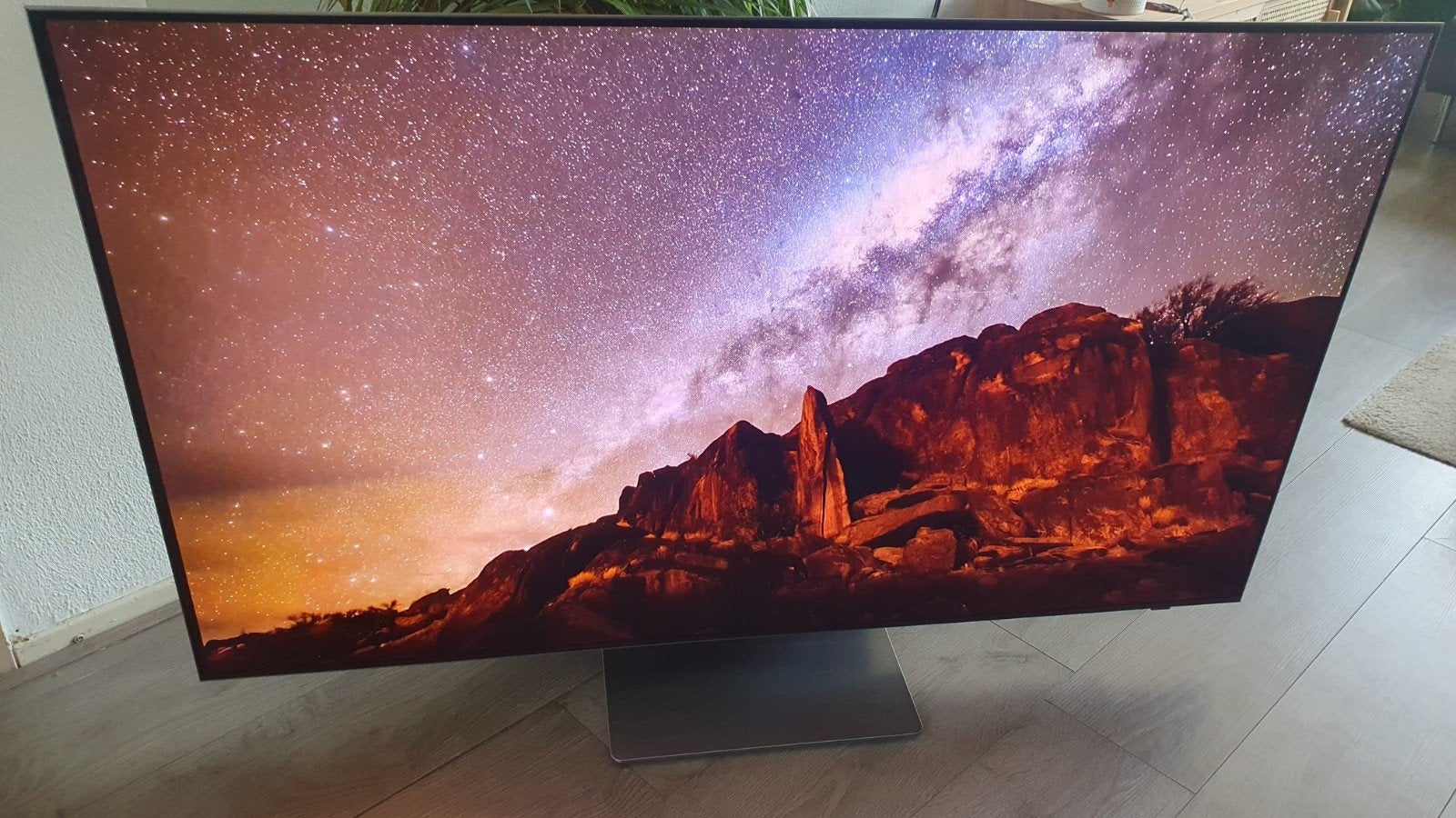 Samsung OLED QE48S90DAE - 9 maanden garantie – 100Hz – HDR10, Audio, Tv en Foto, Ophalen, OLED, Zo goed als nieuw, 100 Hz