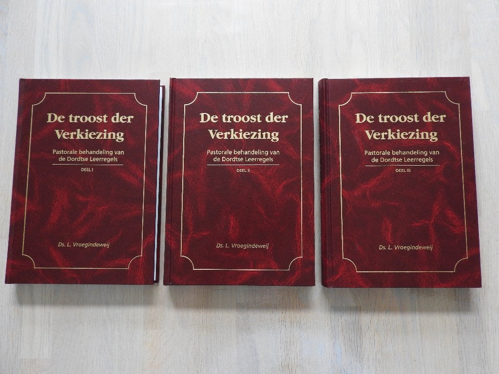 Ds. L. Vroegindewij - De troost der verkiezing - Compleet, Ophalen of Verzenden, Zo goed als nieuw