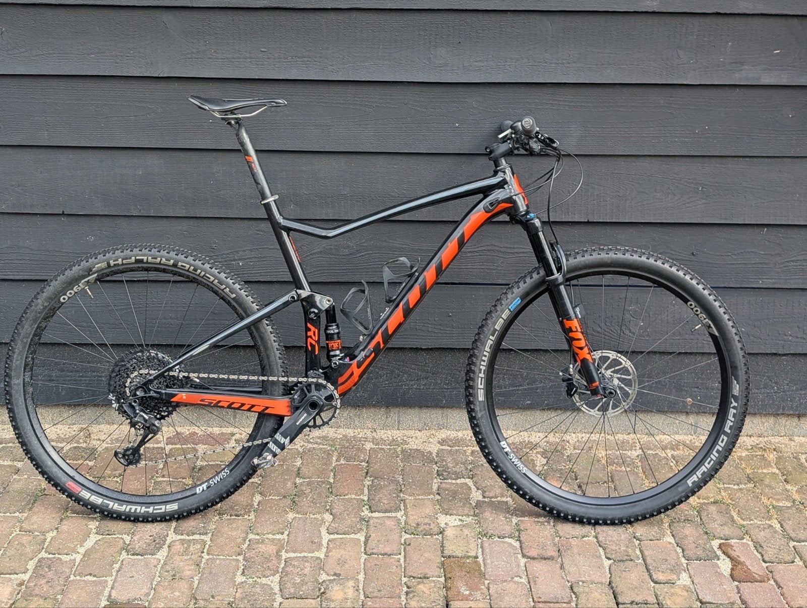 Scott spark rc comp xl full- suspension mountainbike, 57 cm of meer, Fully, Zo goed als nieuw, Schijfrem