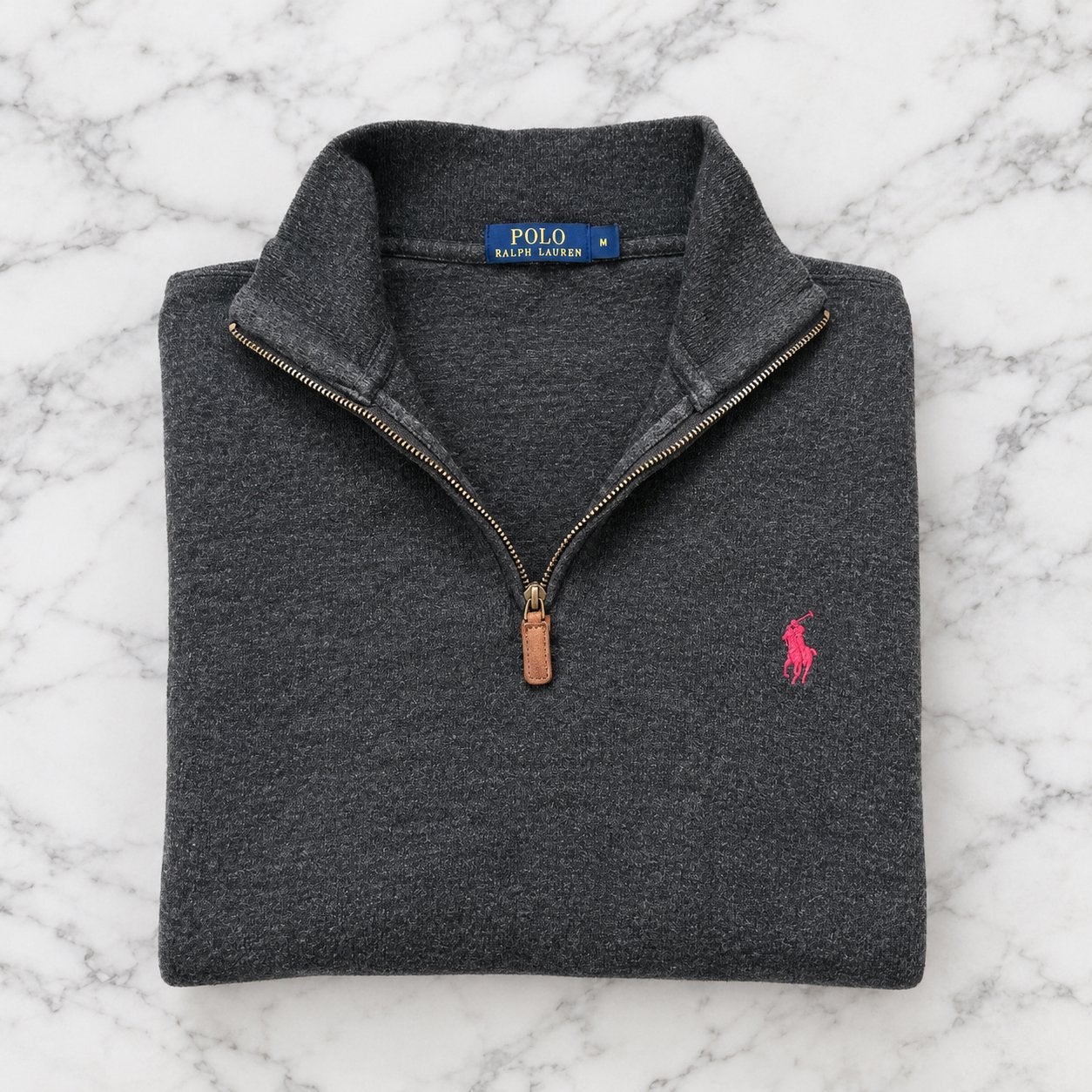 Ralph Lauren Quarterzip - Maat M, Maat 48/50 (M), Ralph Lauren, Ophalen of Verzenden, Zo goed als nieuw