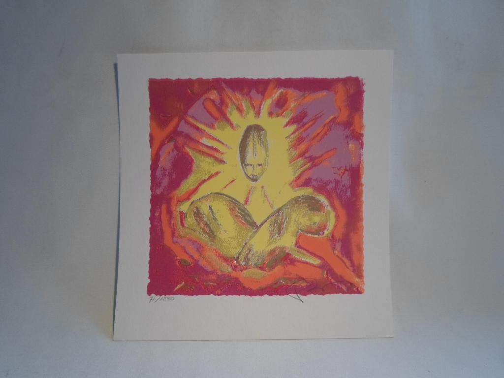 Zeefdruk Ria Valk, Antiek en Kunst, Ophalen of Verzenden