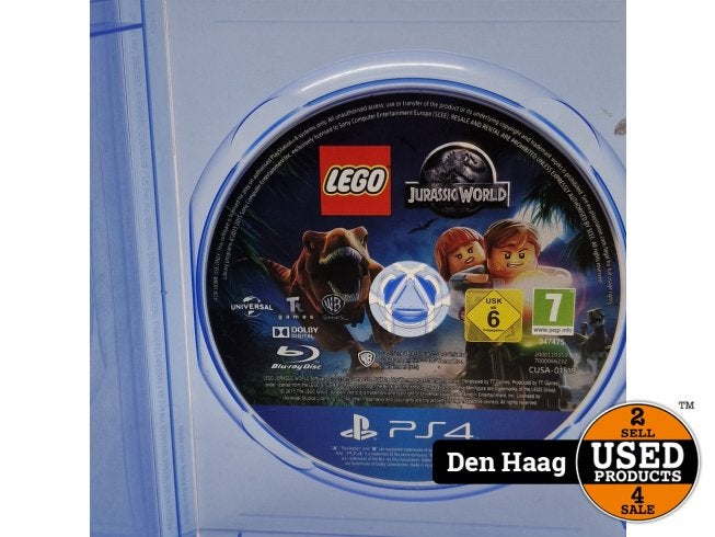 Sony Playstation 4 | LEGO Jurassic World, Sony, Zo goed als nieuw, Support@sony.com, 1-7-1 Konan, Minato-ku
Tokyo 108-0075
Japan