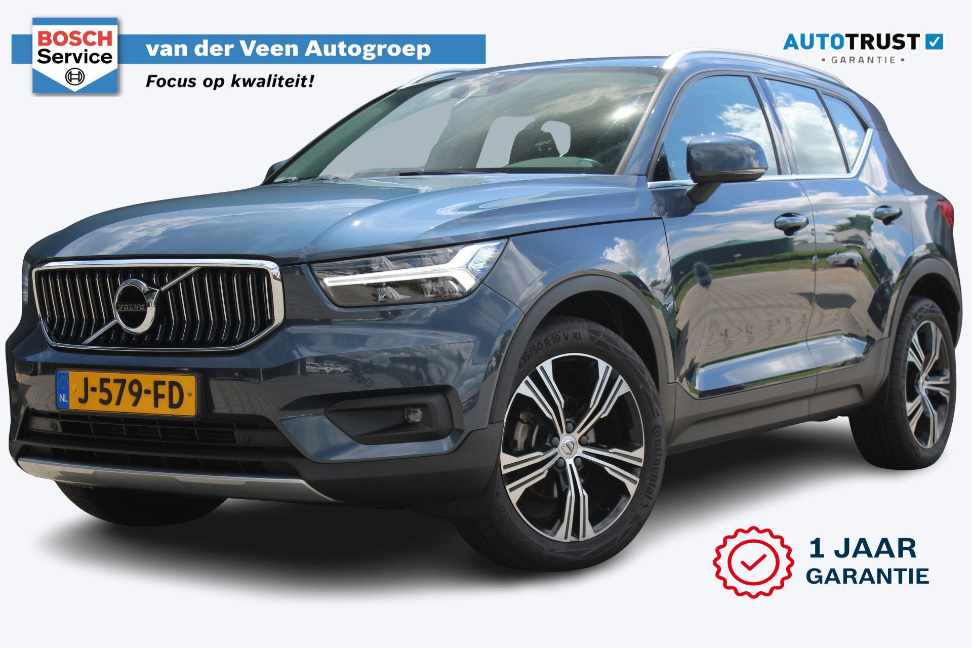 Volvo XC40 1.5 T3 Inscription | Incl. 12 maanden garantie |, 12 maanden, Gebruikt, Blauw, Automatische klimaatregeling