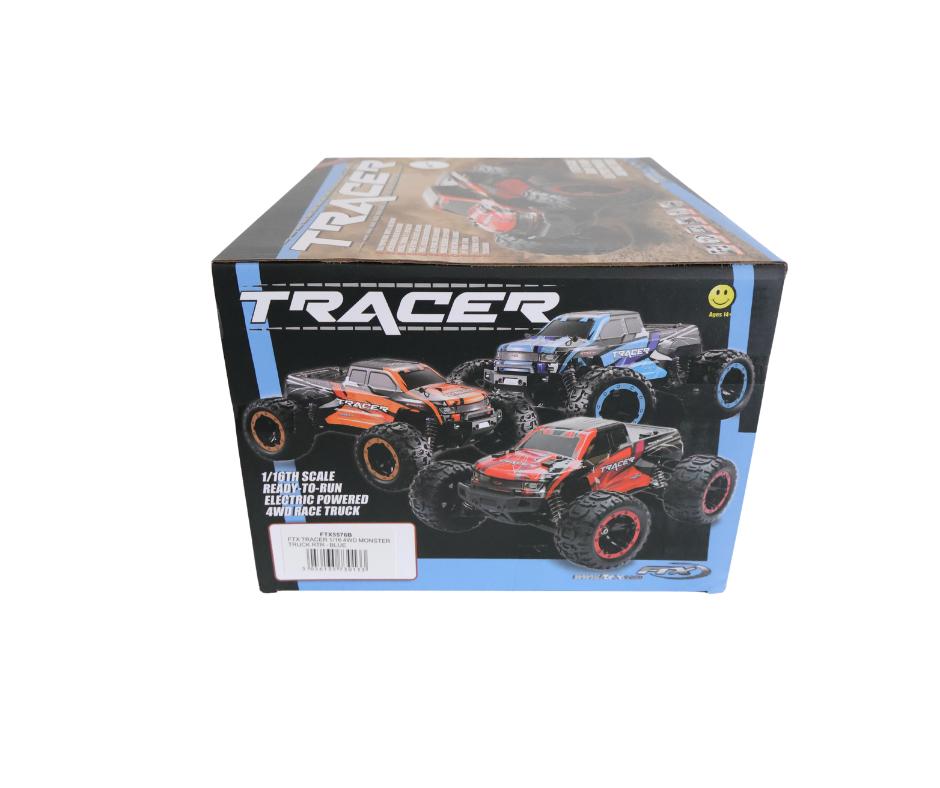FTX TRACER 1/16 4WD MONSTER TRUCK RTR - BLUE, Hobby en Vrije tijd, Modelbouw | Radiografisch | Auto's, Ophalen of Verzenden, Nieuw
