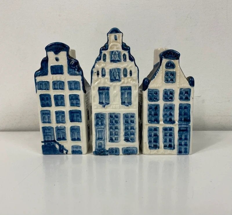 KLM Huisjes - Set Van 3, Verzamelen, KLM Huisjes, Gebruikt, Nvt, Paleis of Waag, Nvt