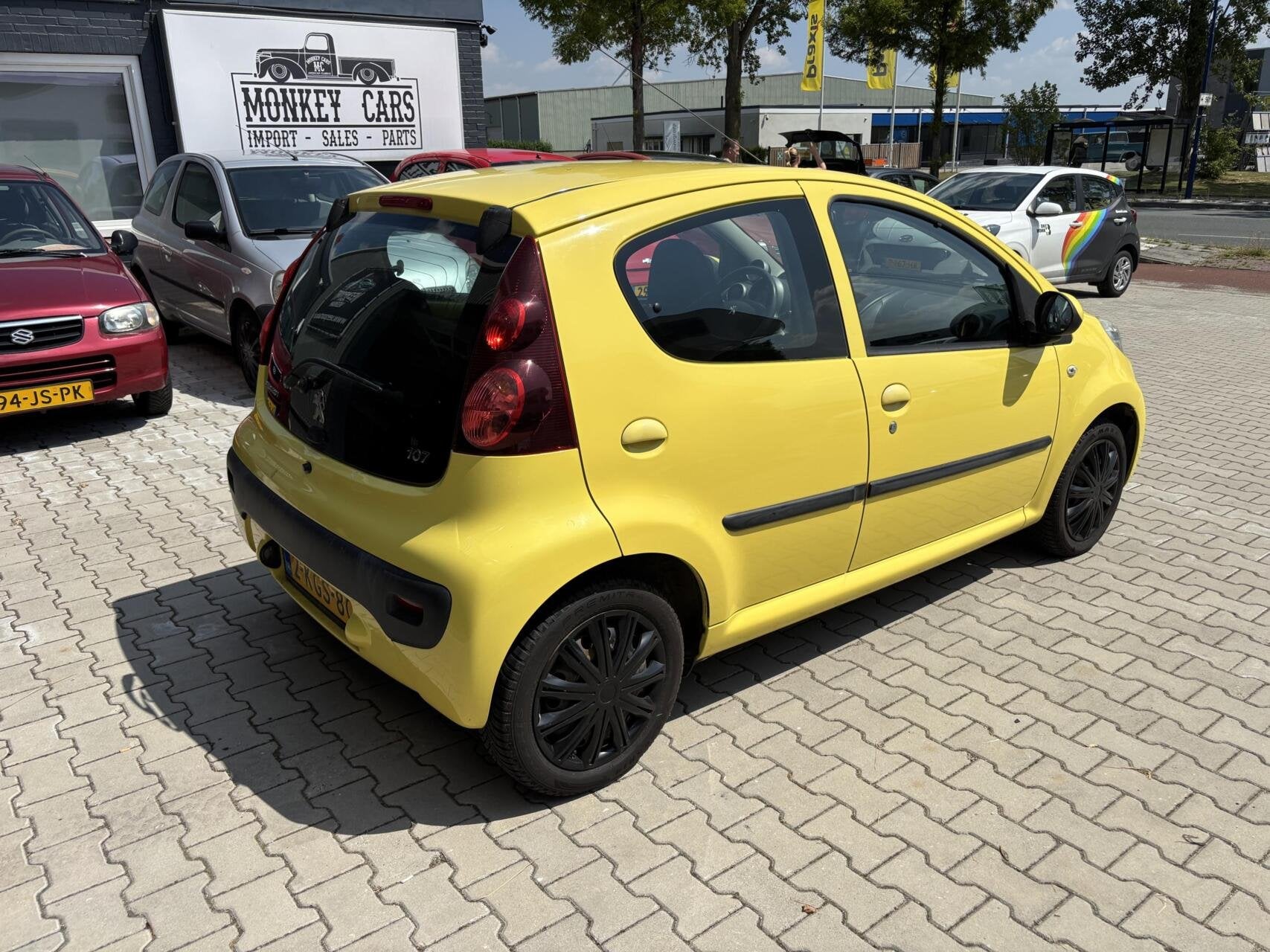 Peugeot 107 1.0 Active - Airco - 5-deurs - Centrale vergrend, Auto's, Peugeot, Voorwielaandrijving, Gebruikt, 4 stoelen, Bedrijf