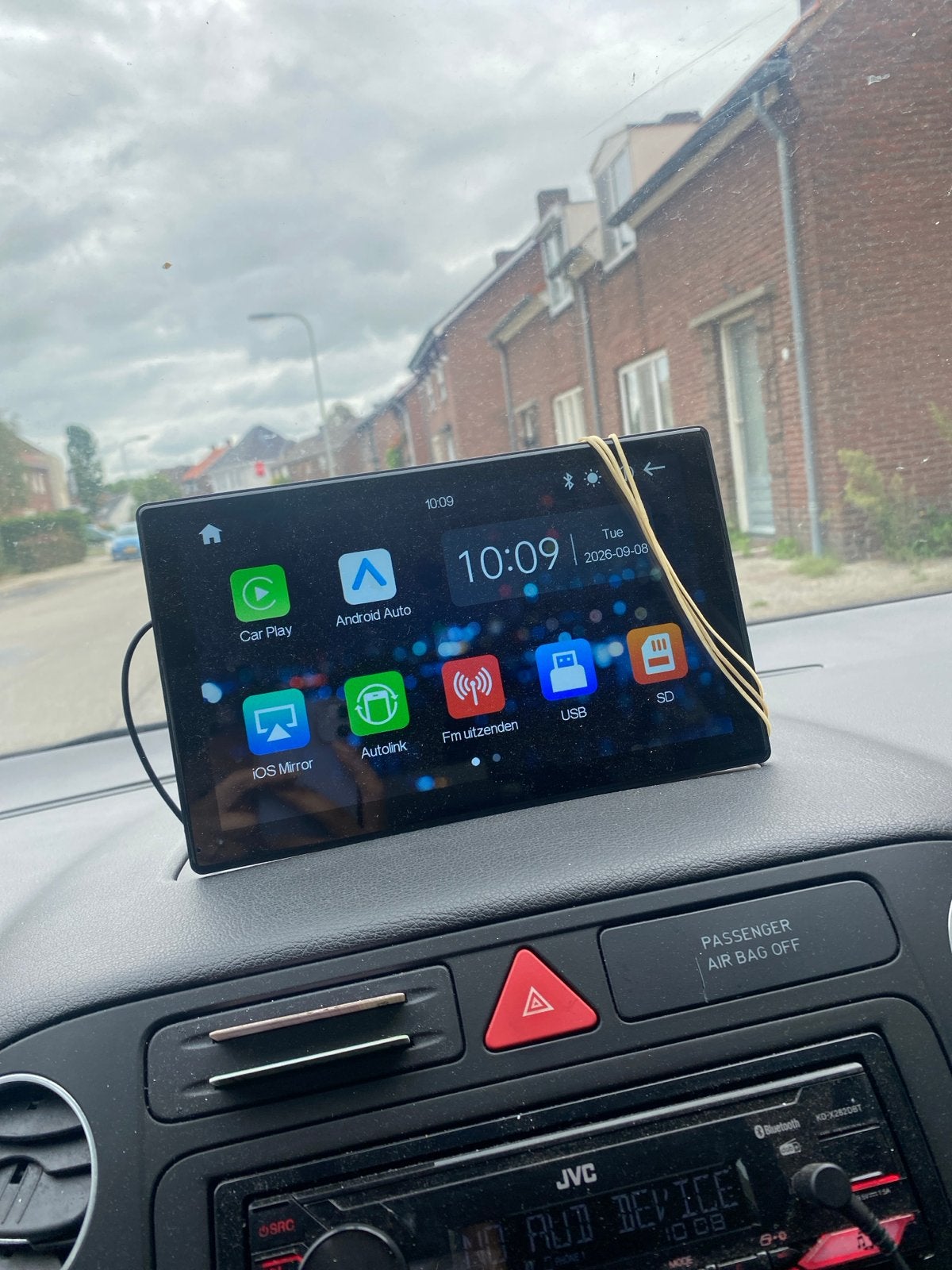 Universele Auto Multimedia Speler met CarPlay/Android Auto, Auto diversen, Ophalen, Gebruikt