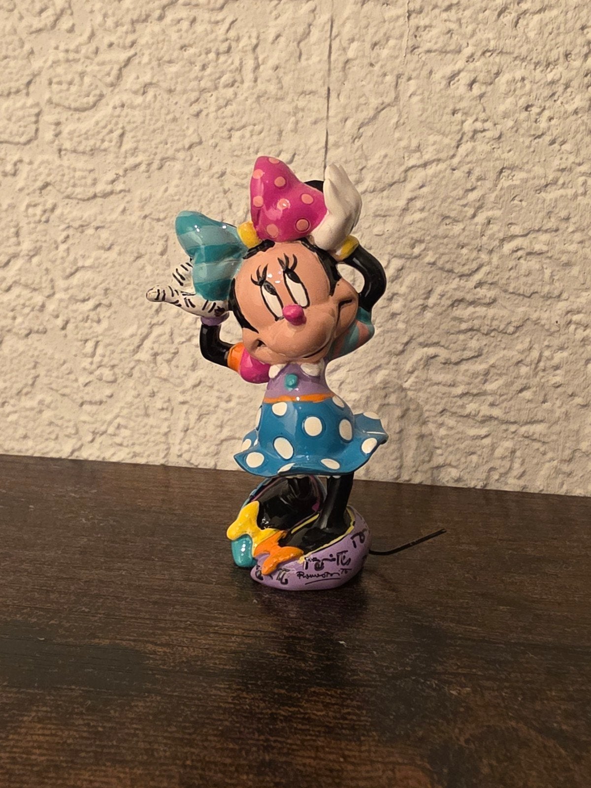 Minnie Mouse beeldje - Disney verzamelobject, Ophalen of Verzenden, Mickey Mouse, Zo goed als nieuw, Beeldje of Figuurtje