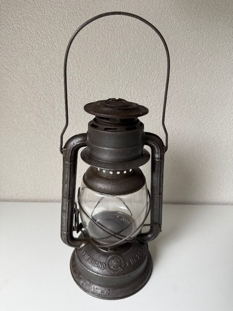 Feuerhand 260 stormlantaarn / stormlamp, Antiek en Kunst, Antiek | Lampen, Ophalen of Verzenden