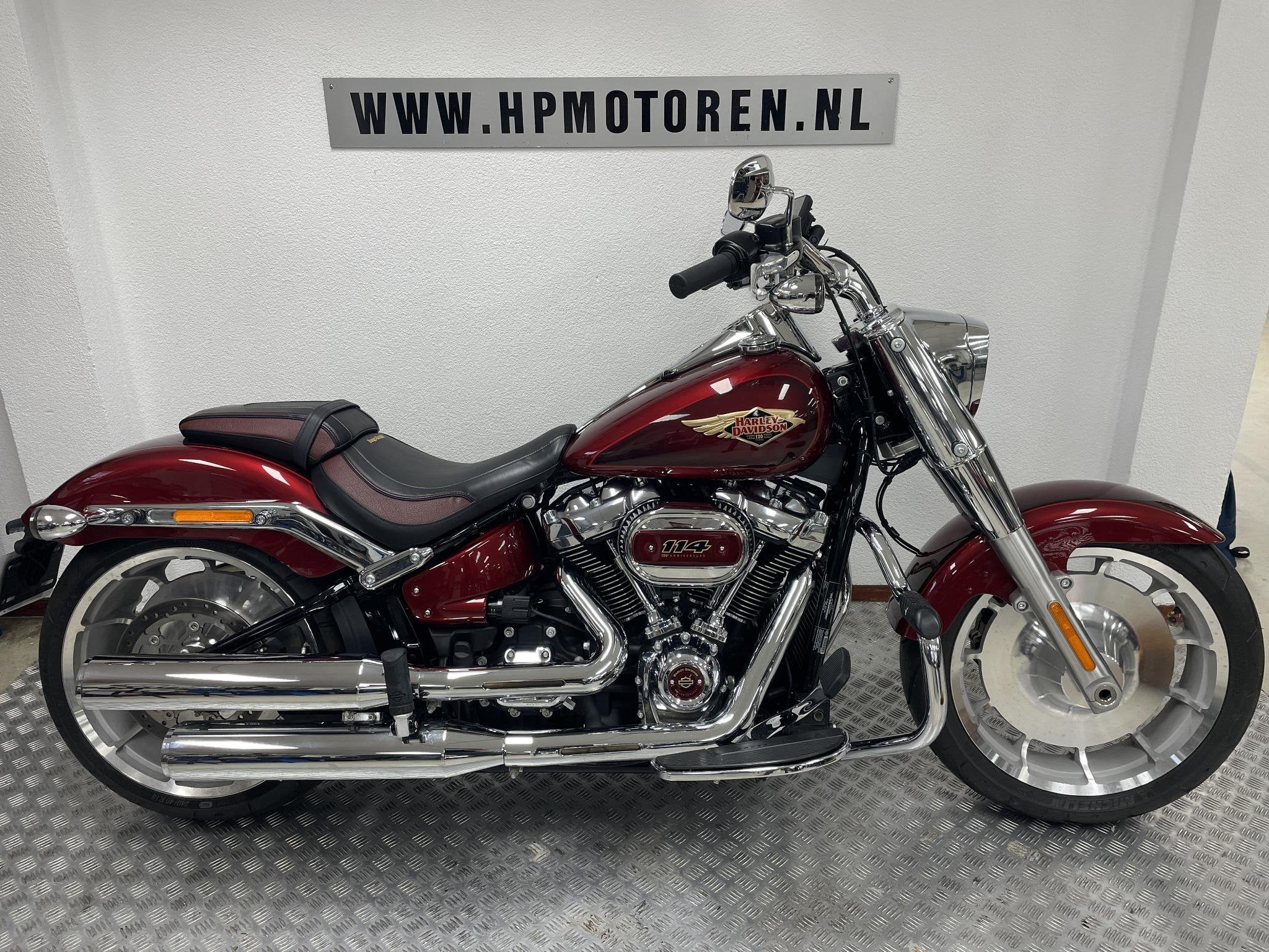 Harley Davidson FLFBSANV FATBOY 120 th. ANNIVERSARY NO: 1104, Laan van Vredenoord 33
2289 DA  Rijswijk, NL, H-DCUSTOMERSERVICE@Harley-Davidson.com