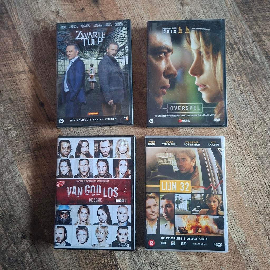 Nederlandse TV series DVD Lijn 32 Zwarte Tulp, Cd's en Dvd's, Ophalen of Verzenden, Zo goed als nieuw