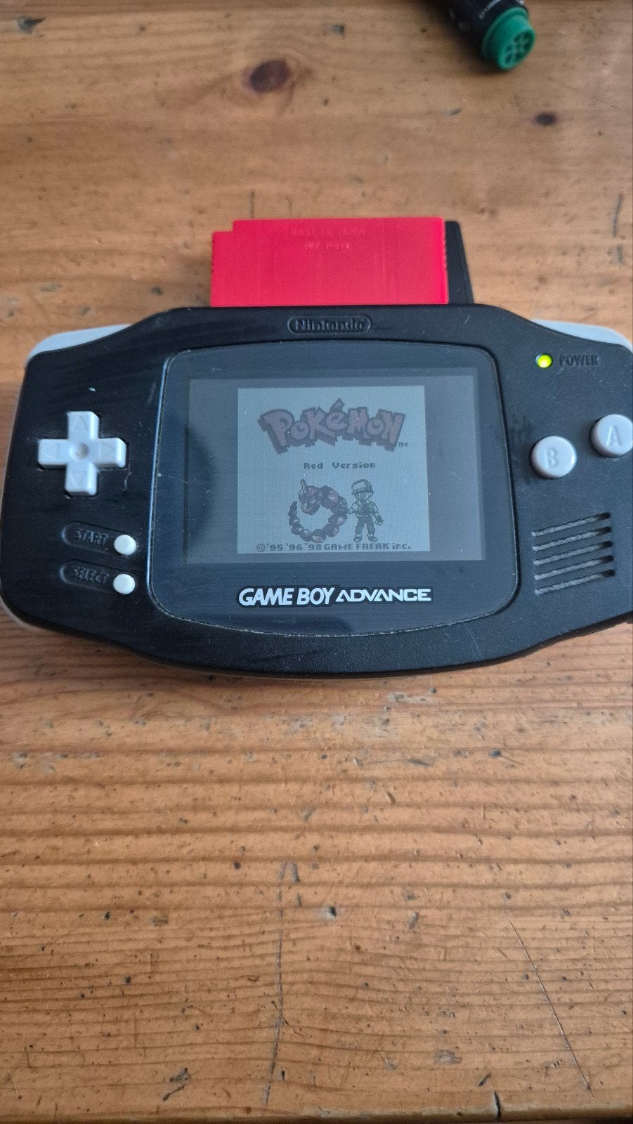 Pokémon Red Version Game Boy, Gebruikt, 1 speler, Ophalen of Verzenden, Role Playing Game (Rpg)