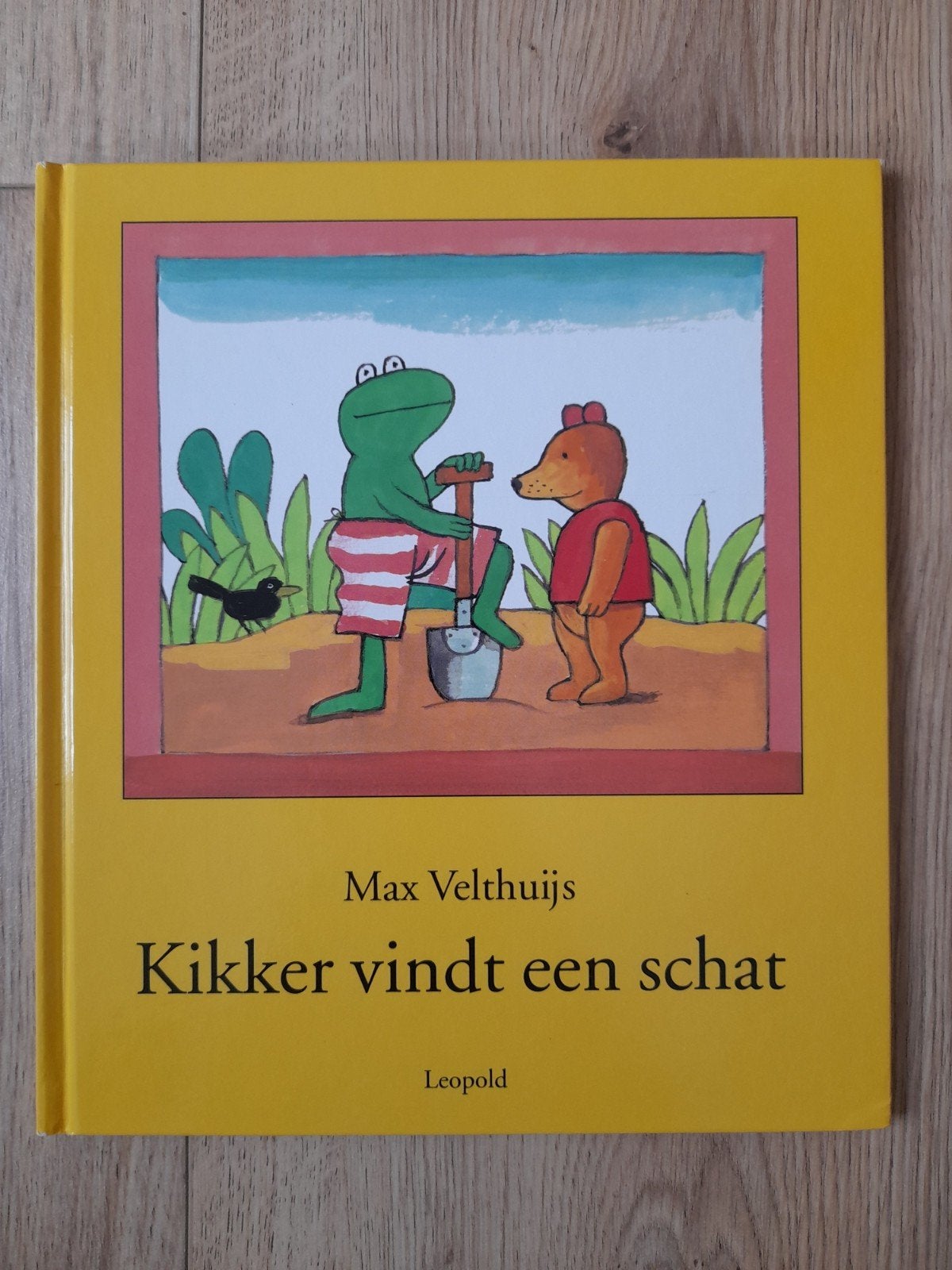 Max Velthuijs - Kikker vindt een schat, Ophalen of Verzenden, Zo goed als nieuw, Max Velthuijs