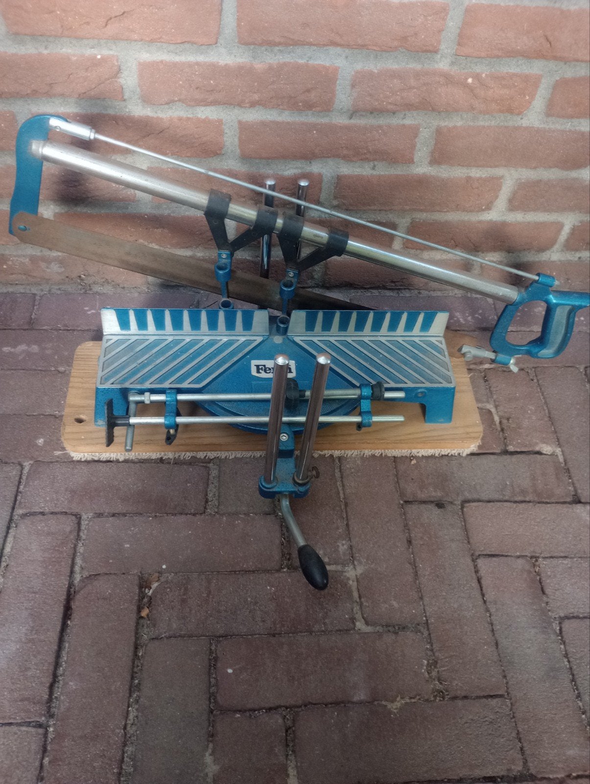 Ferm verstekzaag met zaagblad, Ophalen, Gebruikt, Ferm, Afkortzaag