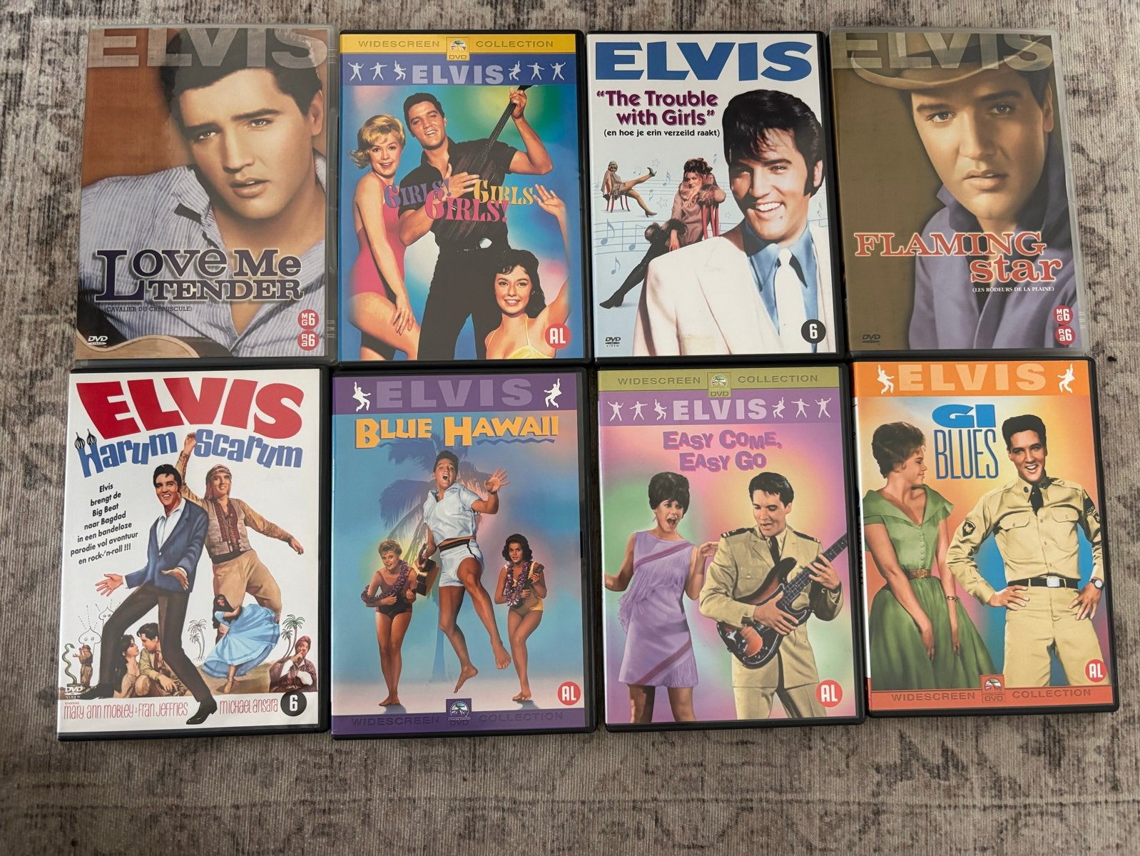 Elvis Presley DVD Collectie - 8 Films, Engels, Nederlands, Breedbeeld, Ophalen of Verzenden