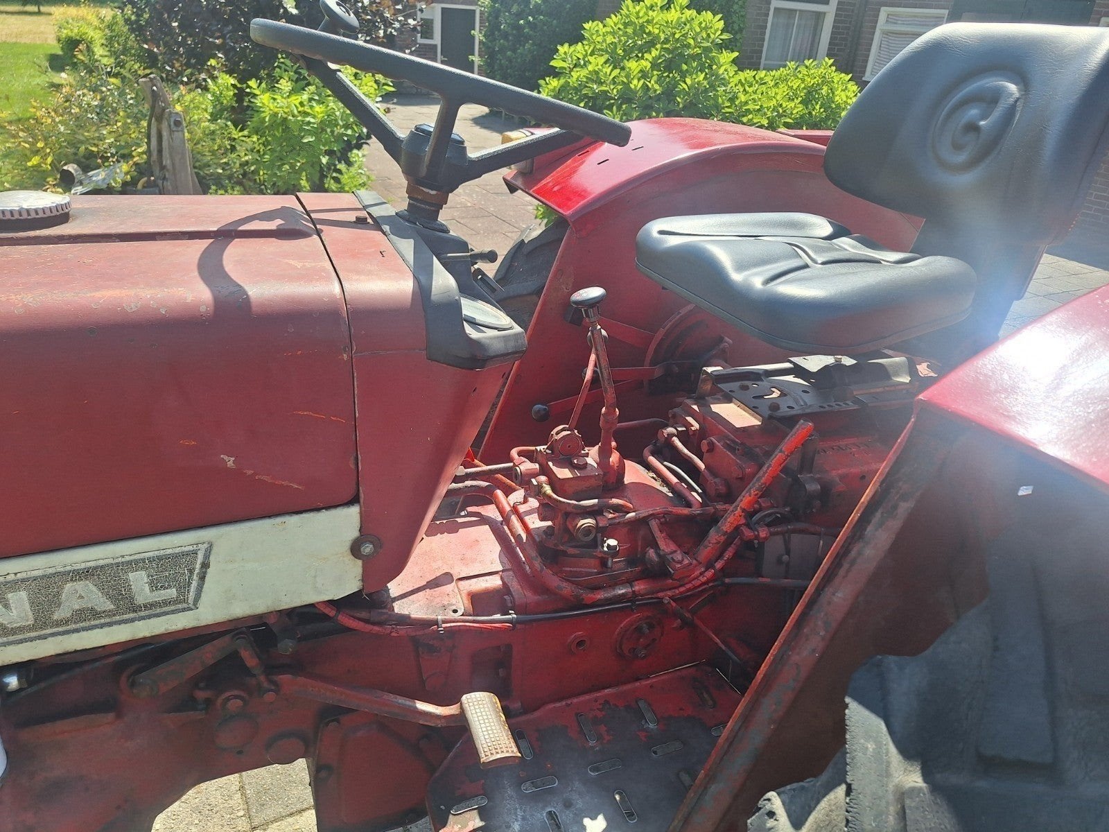 International 423 Tractor - Goed onderhouden oldtimer, Gebruikt, Case IH, Ophalen of Verzenden, Tot 80 Pk