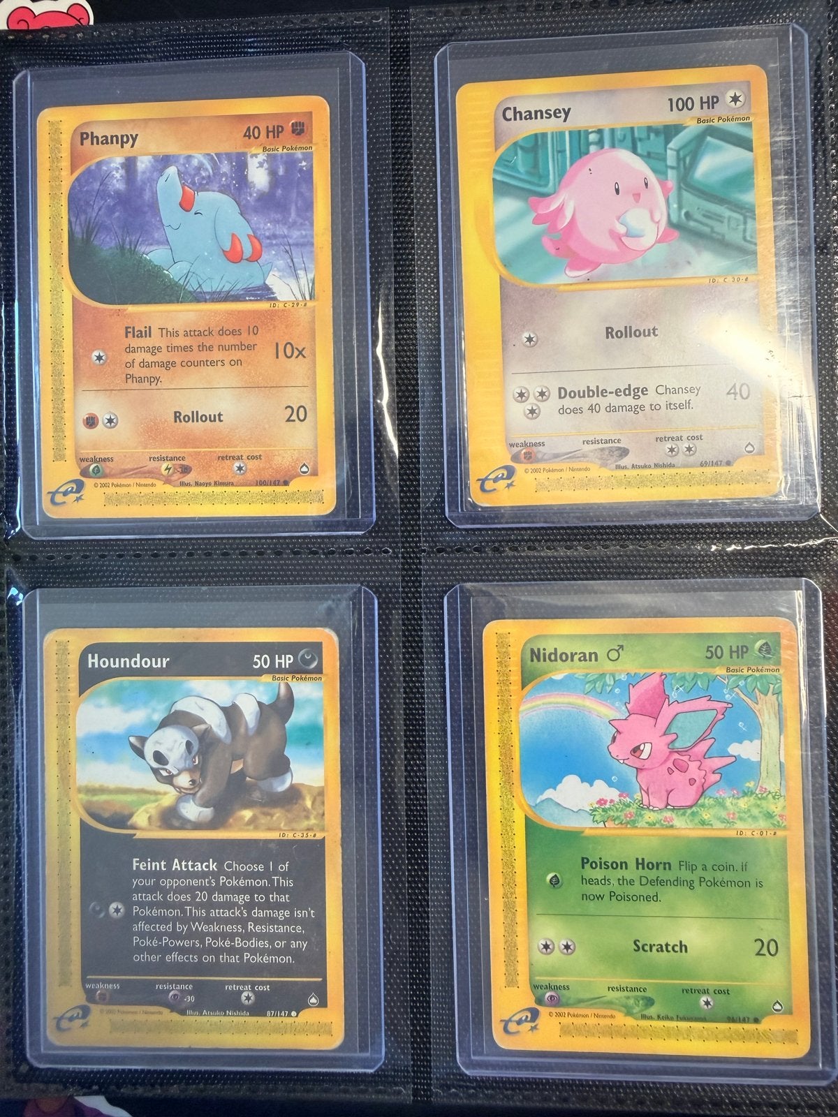 Pokemon kaarten Aquapolis Set 2002, Hobby en Vrije tijd, Verzamelkaartspellen | Pokémon, Ophalen of Verzenden, Gebruikt, Meerdere kaarten