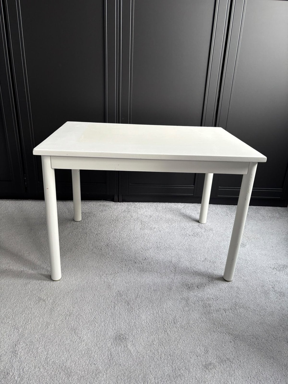 IKEA wit tafeltje 50x70x50 cm, Ophalen of Verzenden, Gebruikt, Rechthoekig, 50 tot 100 cm