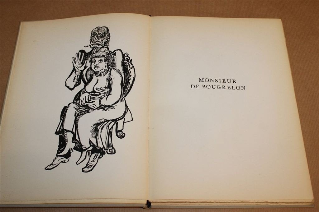 Monsieur de Bougrelon — Jean Lorrain 1957 Gesigneerd, Ophalen of Verzenden, Gelezen