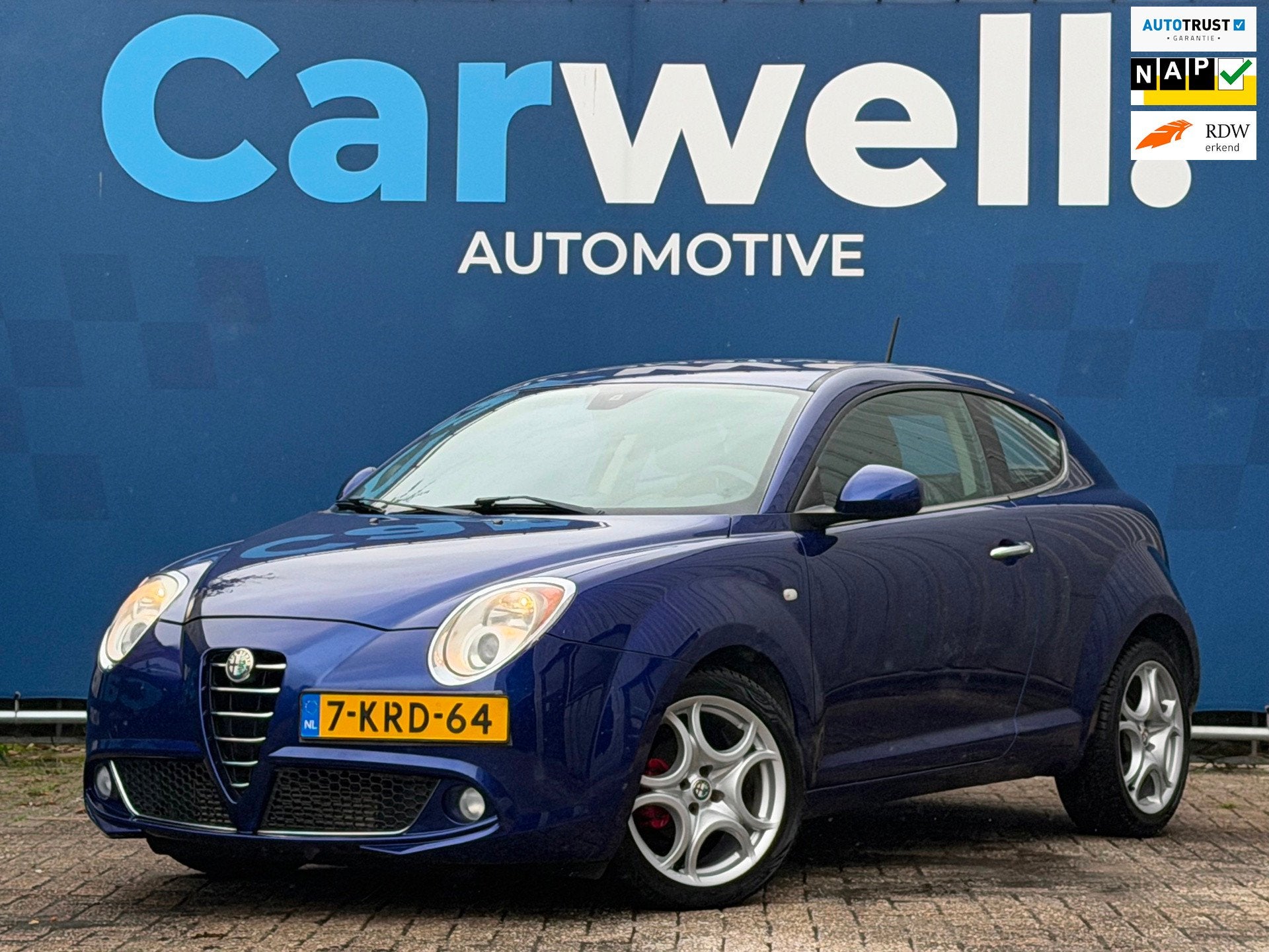 Alfa Romeo MiTo 0.9 TwinAir Distinctive|1e Eigenaar|Navi|Cli, Auto's, Voorwielaandrijving, Euro 5, Gebruikt, Zwart