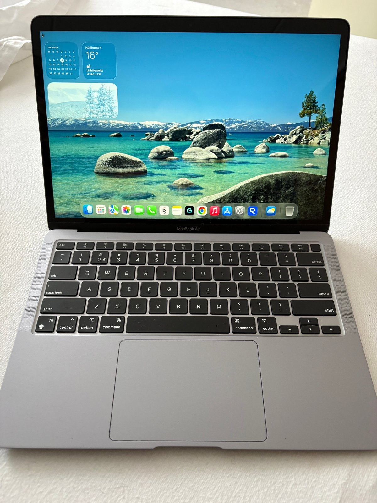 MacBook Air M1 “13 LPDDR4 256SSD nieuw scherm en batterij, Computers en Software, Ophalen, Zo goed als nieuw, 13 inch, MacBook Air