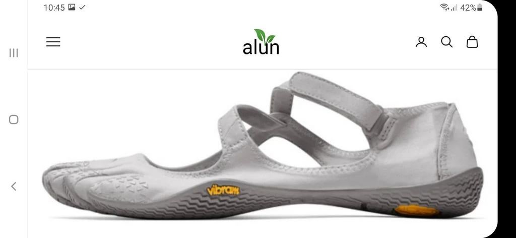 Nieuwe Barefoot  Vibram five fingers v soul grijs 40, Sport en Fitness, Ophalen of Verzenden, Nieuw, Schoenen