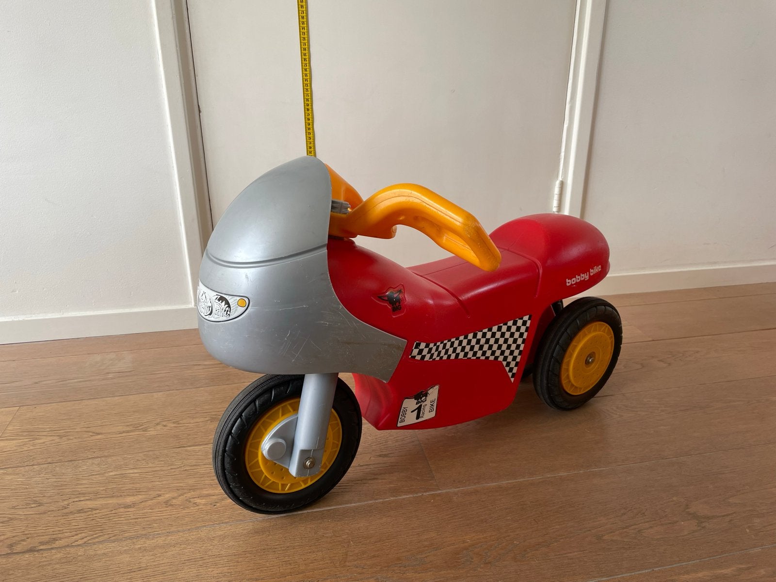 Bobby Bike Loopmotor Rood, Ophalen, Gebruikt