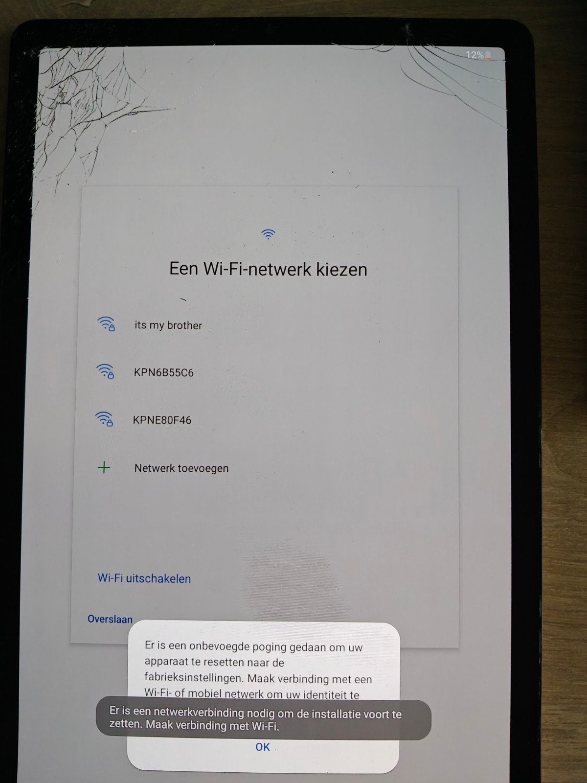 Samsung tab S5e  locked, Computers en Software, Apple iPads, Ophalen, 13 inch of meer, Overige modellen, Overige kleuren