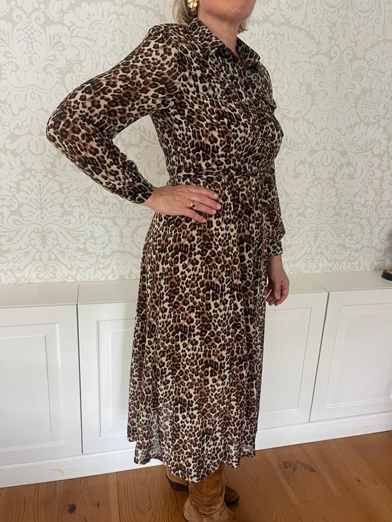 Panterjurk maat 38, Kleding | Dames, Ophalen of Verzenden, Zo goed als nieuw, Maat 38/40 (M)