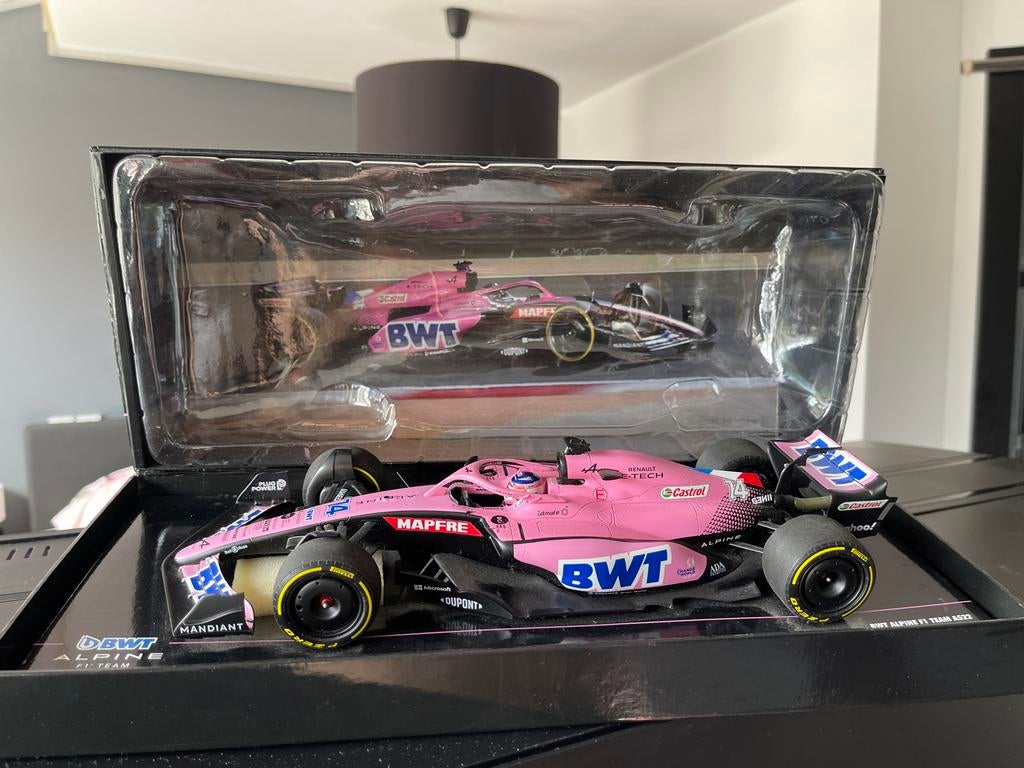 Modelauto 1:18 BWT Alpine F1 Team 2023 - Nieuw in doos, Hobby en Vrije tijd, Modelauto's | 1:18, Ophalen of Verzenden, Nieuw, Auto