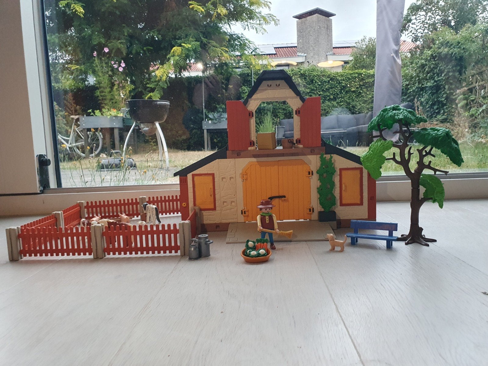 Playmobil Boerderij met dieren en accessoires, Ophalen, Gebruikt, Jongen of Meisje