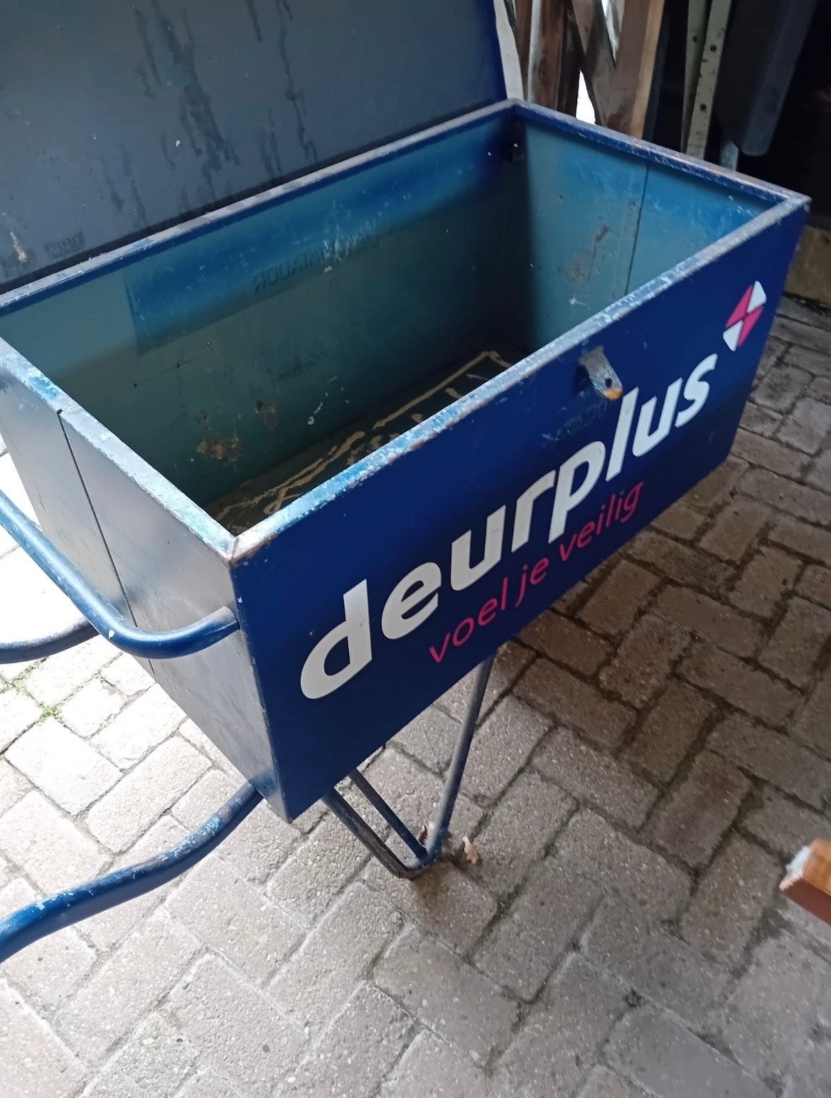 Stevige metalen gereedschapskist op wielen, Ophalen of Verzenden