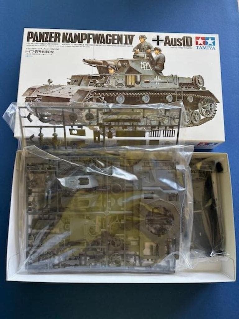 Tamiya	35096	German PanzerKampfWagen IV Ausf.D 	1/35, Overige merken, Tank, Verzenden, Groter dan 1:32
