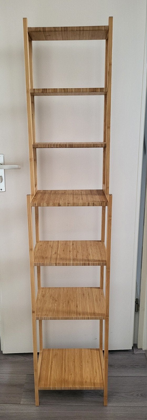 IKEA Ragrund Stellingkast Bamboe 163x33x28 cm, Ophalen, Zo goed als nieuw