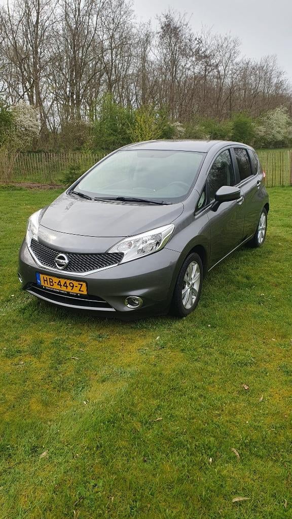 Nissan Note 1.2 Dig-s 72KW/98PK CVT 2015 Grijs, Stof, 1145 kg, Zwart, 1198 cc
