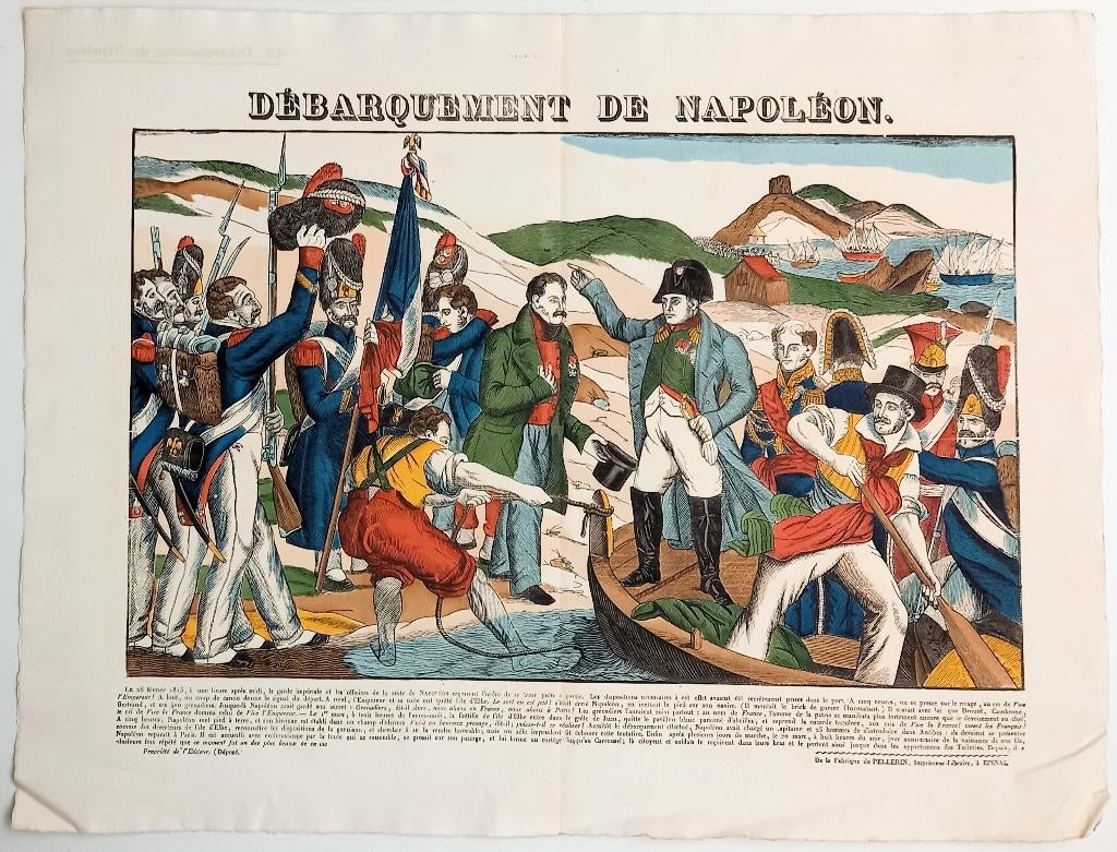 [Epinal Pellerin] Débarquement de Napoléon, Ophalen of Verzenden