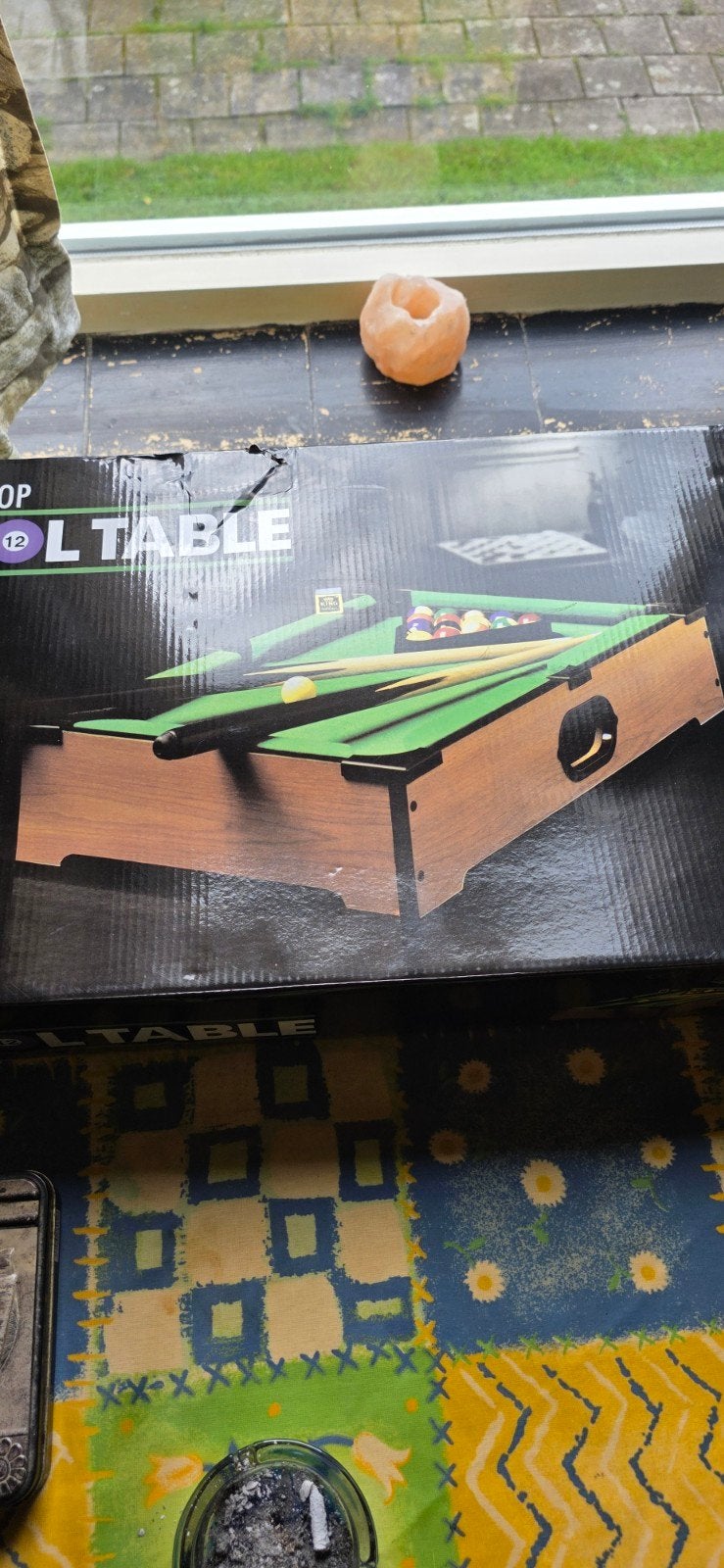 Mini Pooltafel - Compleet met Keuen en Ballen, Ophalen, Nieuw, Pooltafel