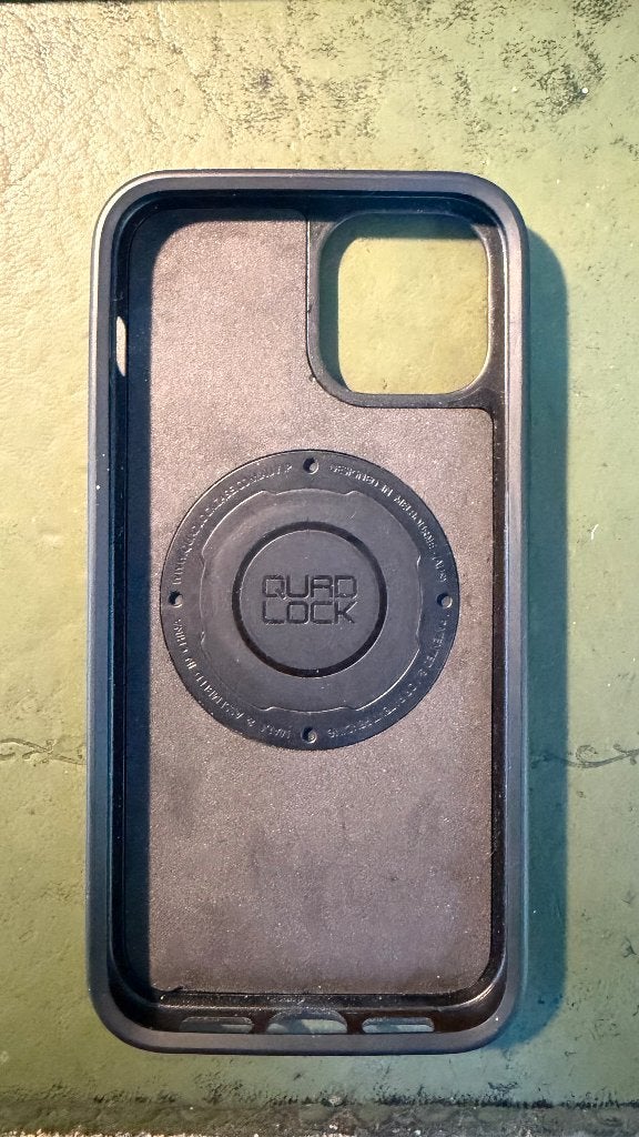 Quadlock hoes iPhone 12 Pro, Ophalen, Zwart, Quad Lock, Hoesje of Tasje