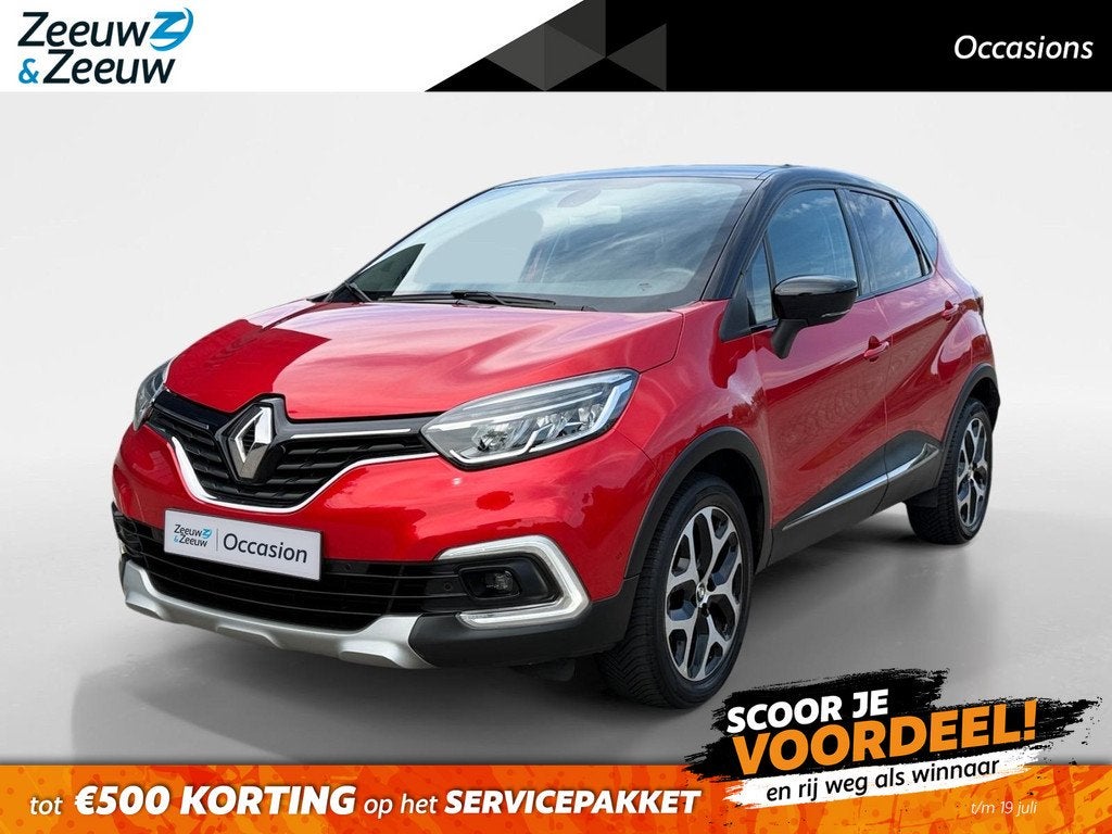 Renault Captur 120PK TCe Intens Automaat | Trekhaak | Navi |, 12 maanden, Stof, Gebruikt, 4 cilinders