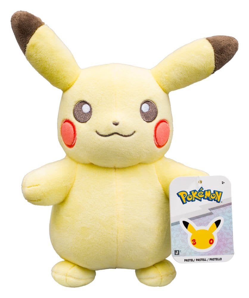 Pokémon – 30th Anniversary Pikachu Pluche Knuffel (20 cm), Pokemon, Verzenden, Overige typen, Nieuw