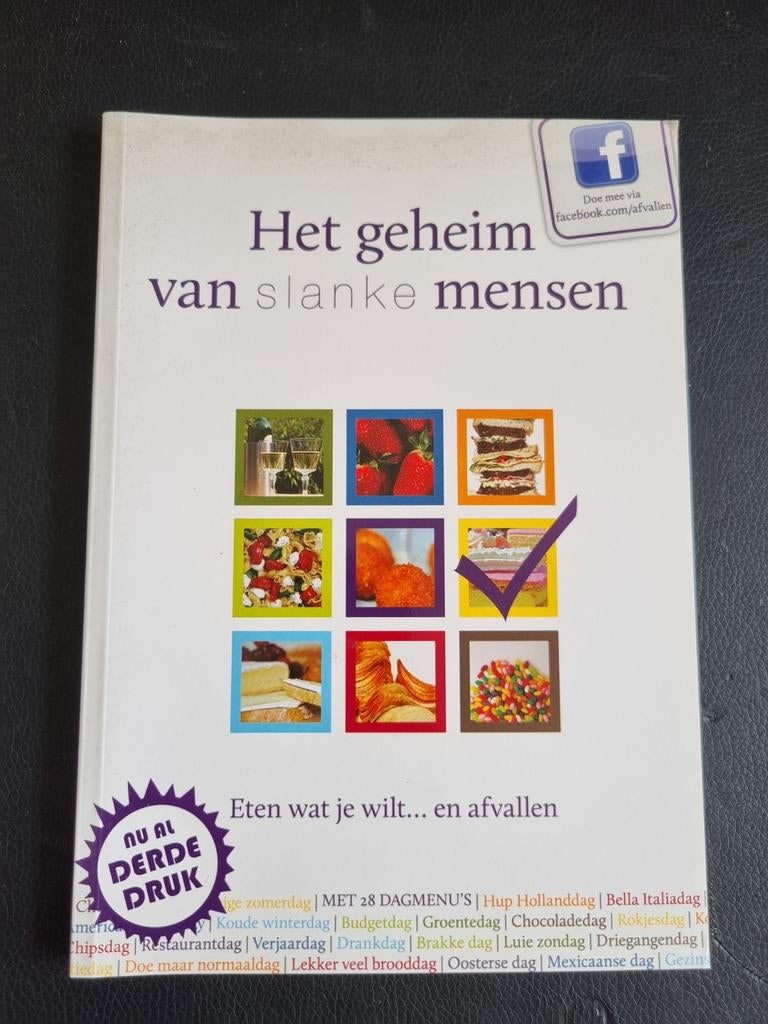 Het geheim van slanke mensen: Eten wat je wilt - en afvallen, Ophalen of Verzenden, Zo goed als nieuw, Dieet en Voeding, Mieke Kosters