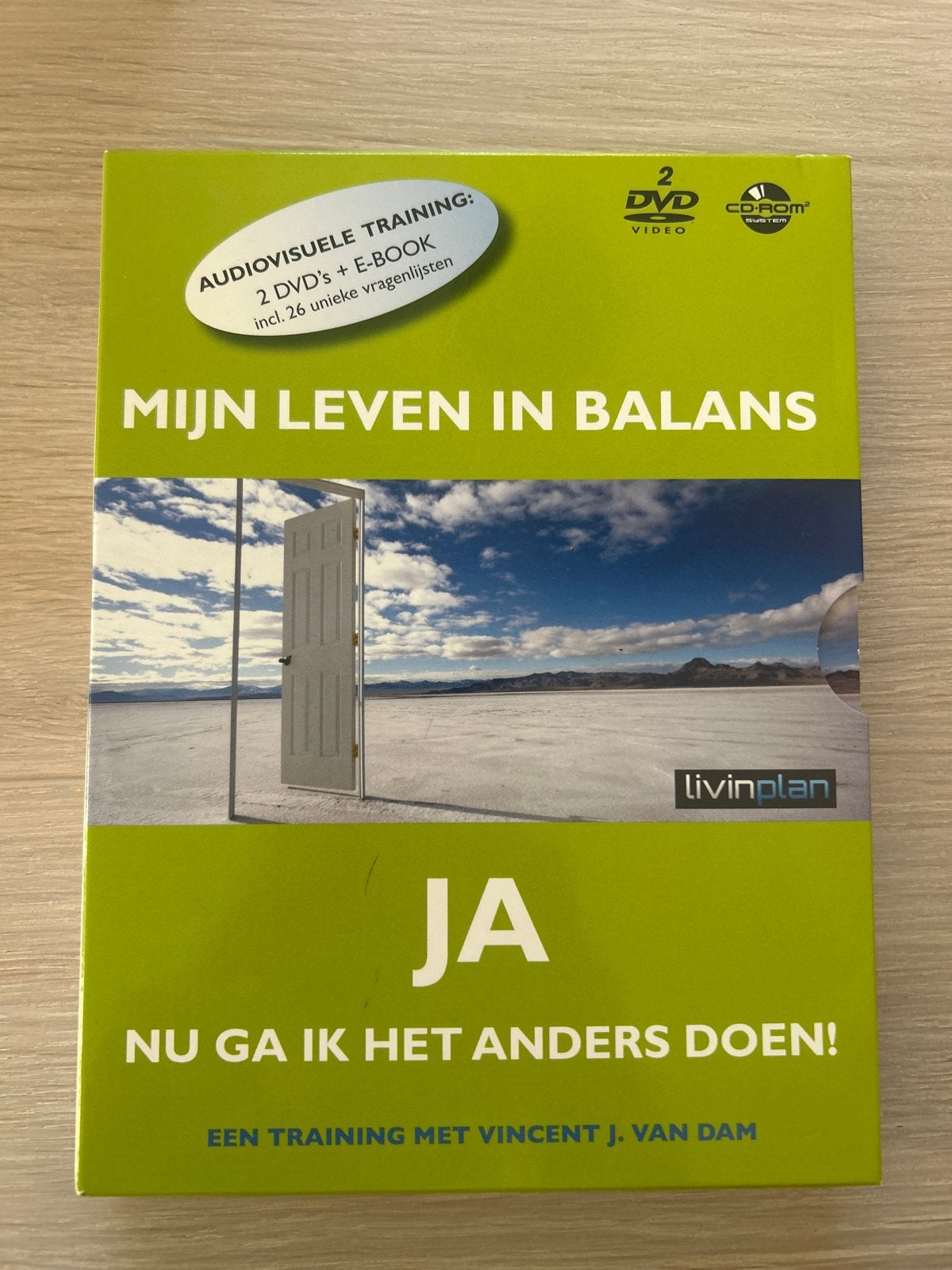 Mijn Leven in Balans - Audiovisuele Training (2 DVD's + E-bo, Ophalen of Verzenden, Zo goed als nieuw
