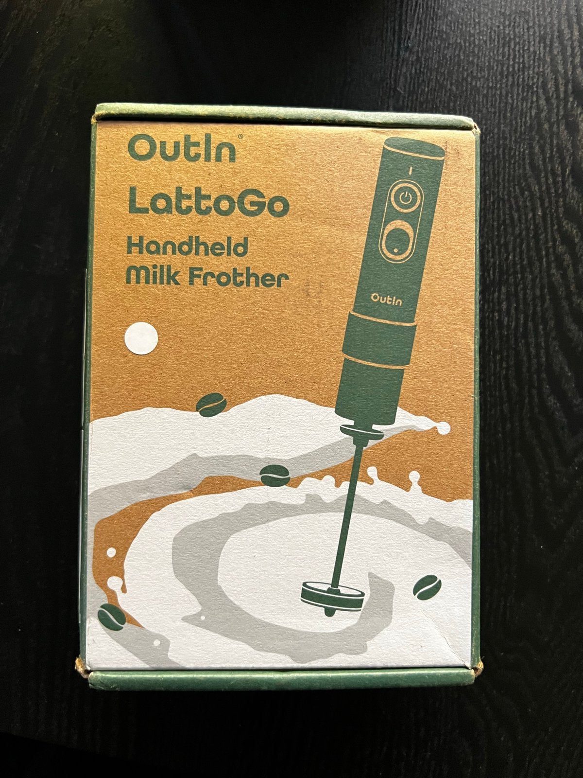 Outlin LattoGo Handheld Melkopschuimer - Nieuw, Ophalen of Verzenden, Nieuw, Handmatige melkopschuimer