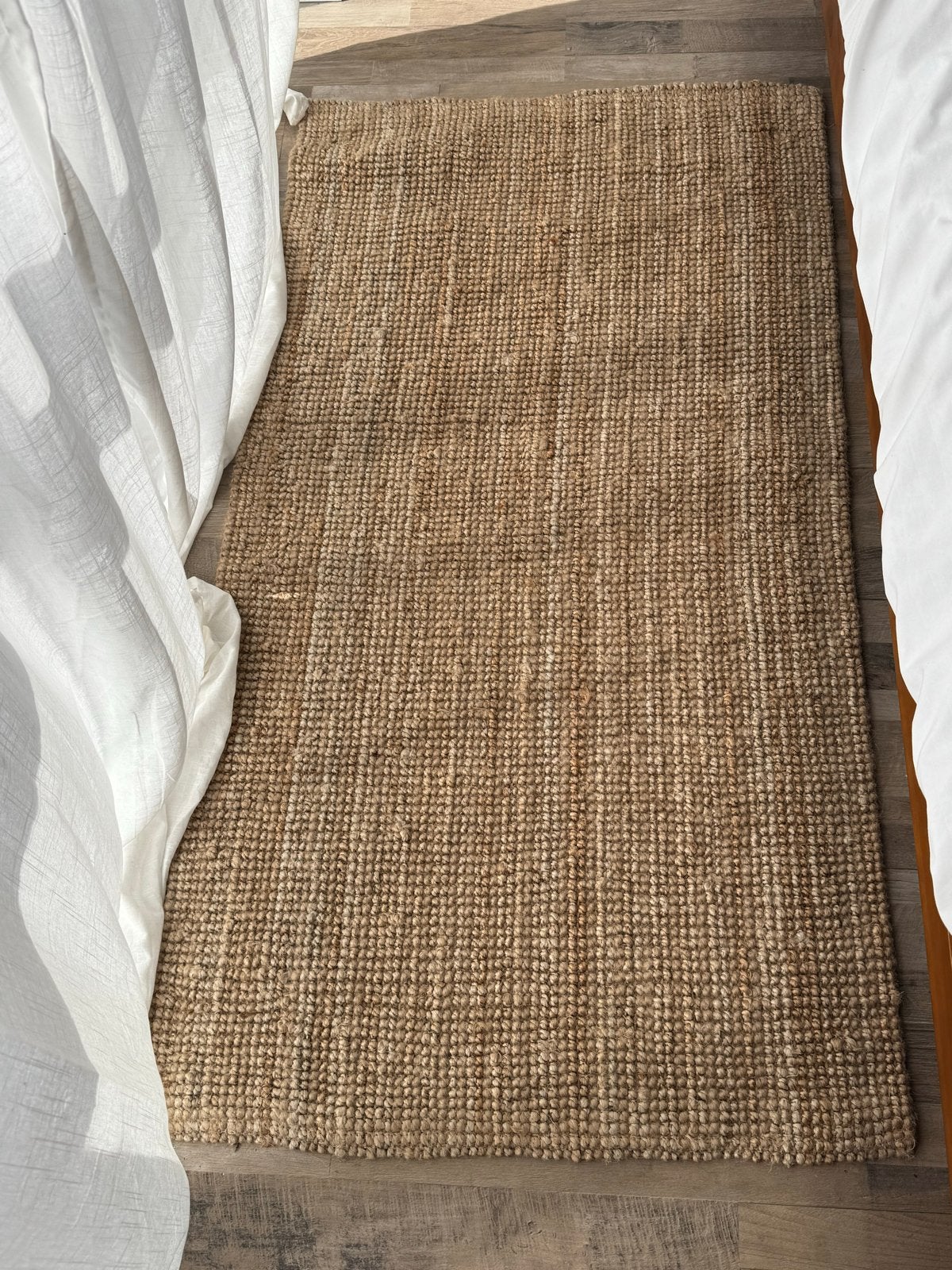 IKEA Lohals Vloerkleed - Zo goed als nieuw (80x150 cm), Huis en Inrichting, 100 tot 150 cm, Beige, Zo goed als nieuw, Rechthoekig
