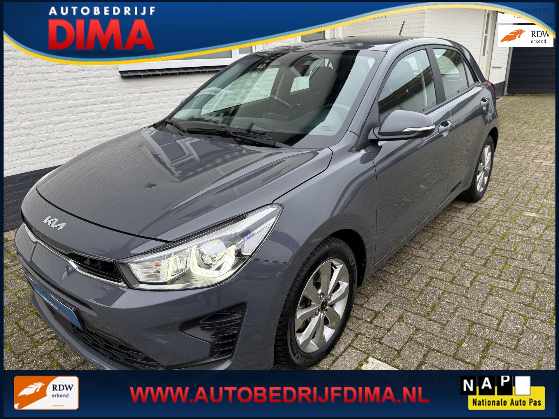 Kia Rio 1.0 T-GDi MHEV DynamicPlusLine Automaat/ 1 Eigenaar/, Gebruikt, 1200 kg, 3 cilinders, Rio