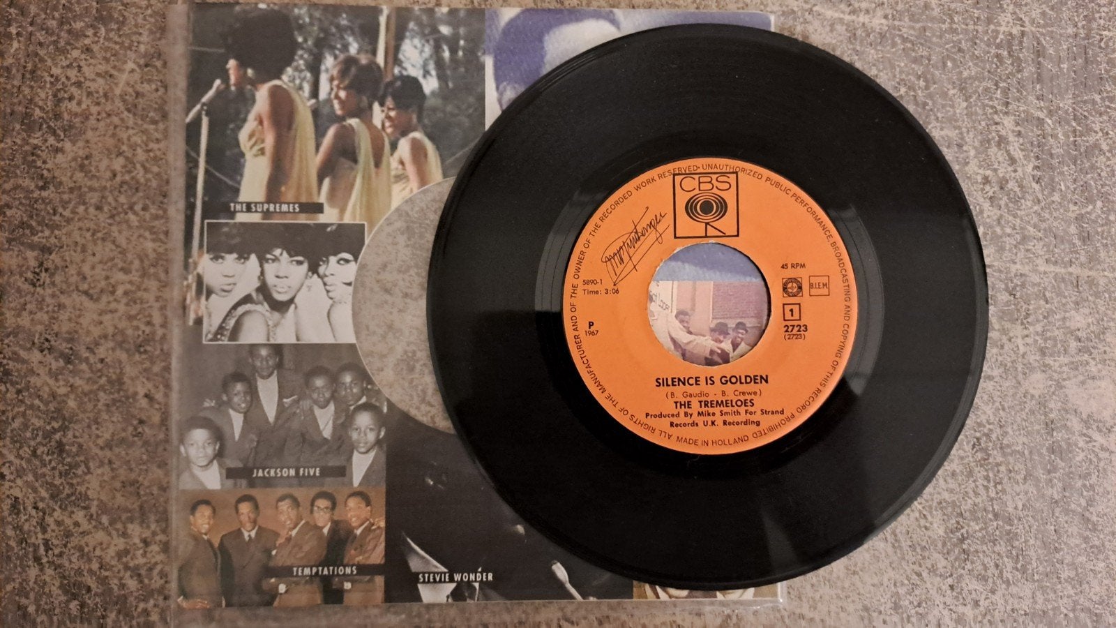 the tremeloes  - silence is gold, Cd's en Dvd's, Vinyl Singles, Ophalen of Verzenden, Gebruikt, 7 inch, Pop